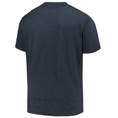Boston Red Sox Profile Big & Tall Weathered Logo T-Shirt Heather Navy