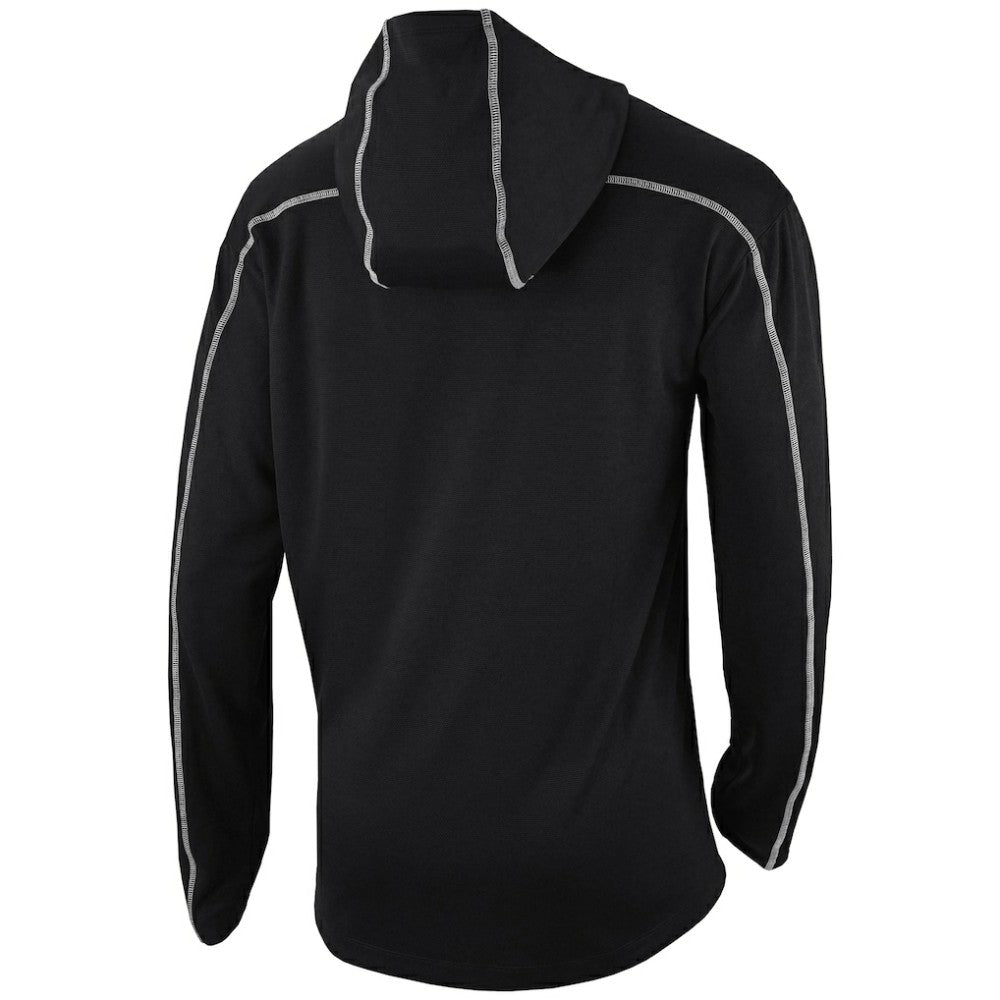 Los Angeles Kings Columbia Omni-Wick Shotgun Long Sleeve Hoodie T-Shirt Black