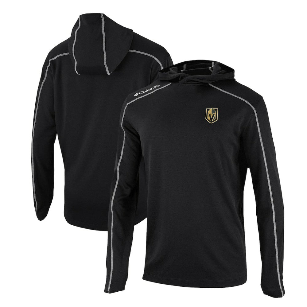 Vegas Golden Knights Columbia Omni-Wick Shotgun Long Sleeve Hoodie T-Shirt Black