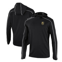 Vegas Golden Knights Columbia Omni-Wick Shotgun Long Sleeve Hoodie T-Shirt Black