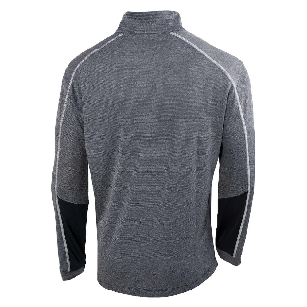 Anaheim Ducks Columbia Omni-Wick Shotgun 2.0 Quarter-Zip Pullover Top Gray/Black