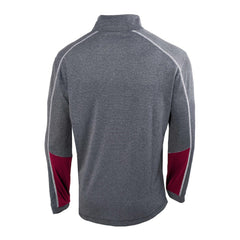 Colorado Avalanche Columbia Omni-Wick Shotgun 2.0 Quarter-Zip Pullover Top Gray/Purple
