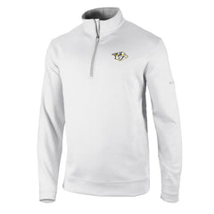 Nashville Predators Columbia Omni-Wick Wickhams Hills Half-Zip Pullover Top White