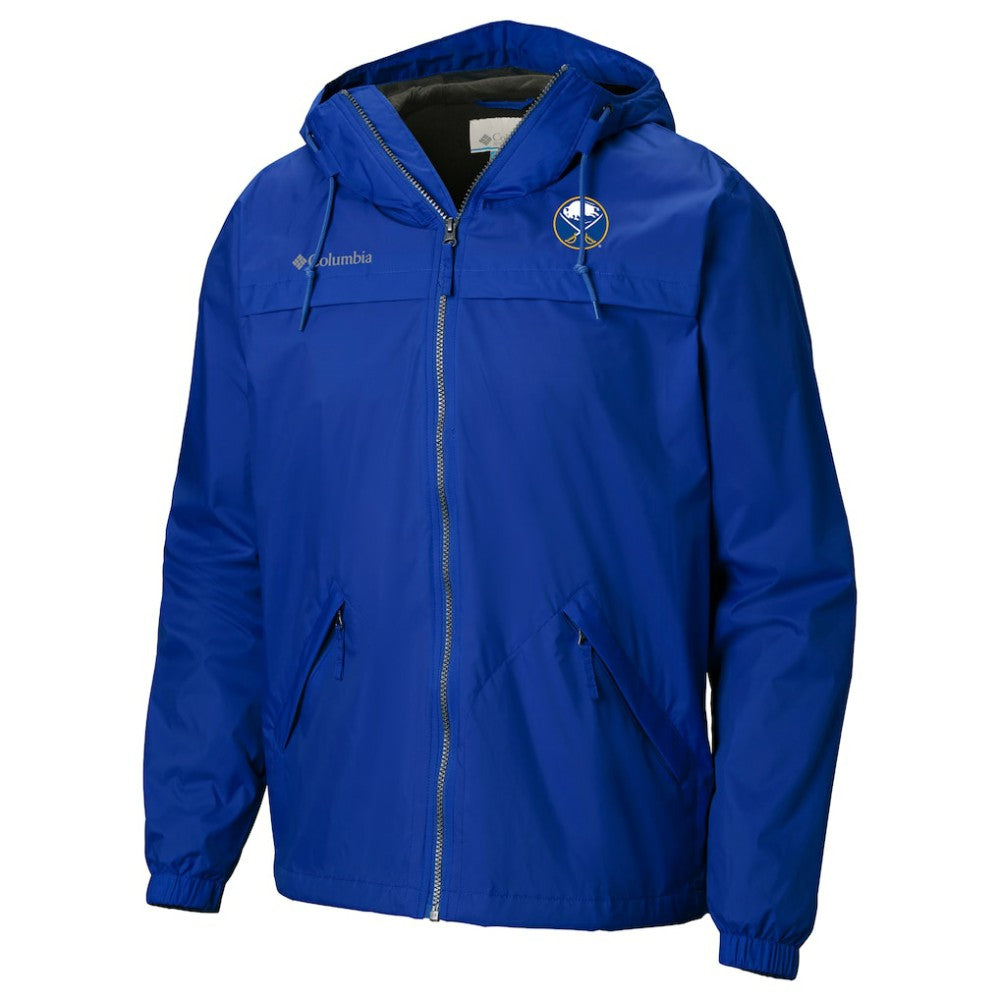 Buffalo Sabres Columbia Oroville Creek Lightweight Full-Zip Windbreaker Jacket Blue