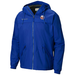 New York Islanders Columbia Oroville Creek Lightweight Full-Zip Windbreaker Jacket Blue
