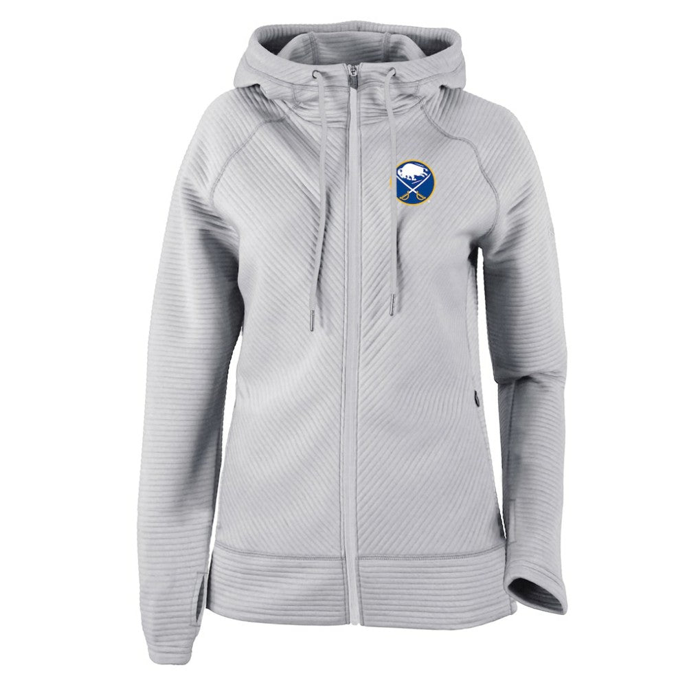 Buffalo Sabres Columbia Women's Omni-Wick Pack It Up Full-Zip Jacket Gray