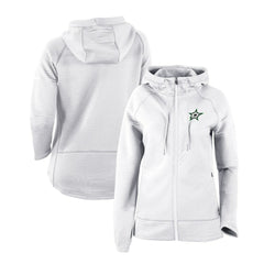 Dallas Stars Columbia Women's Omni-Wick Pack It Up Full-Zip Jacket White