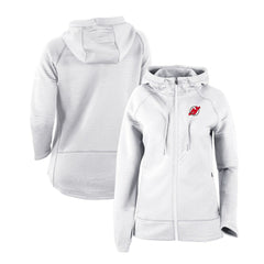 New Jersey Devils Columbia Women's Omni-Wick Pack It Up Full-Zip Jacket White