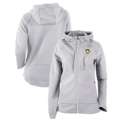 Pittsburgh Penguins Columbia Women's Omni-Wick Pack It Up Full-Zip Jacket Gray