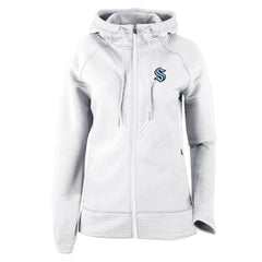 Seattle Kraken Columbia Women's Omni-Wick Pack It Up Full-Zip Jacket White