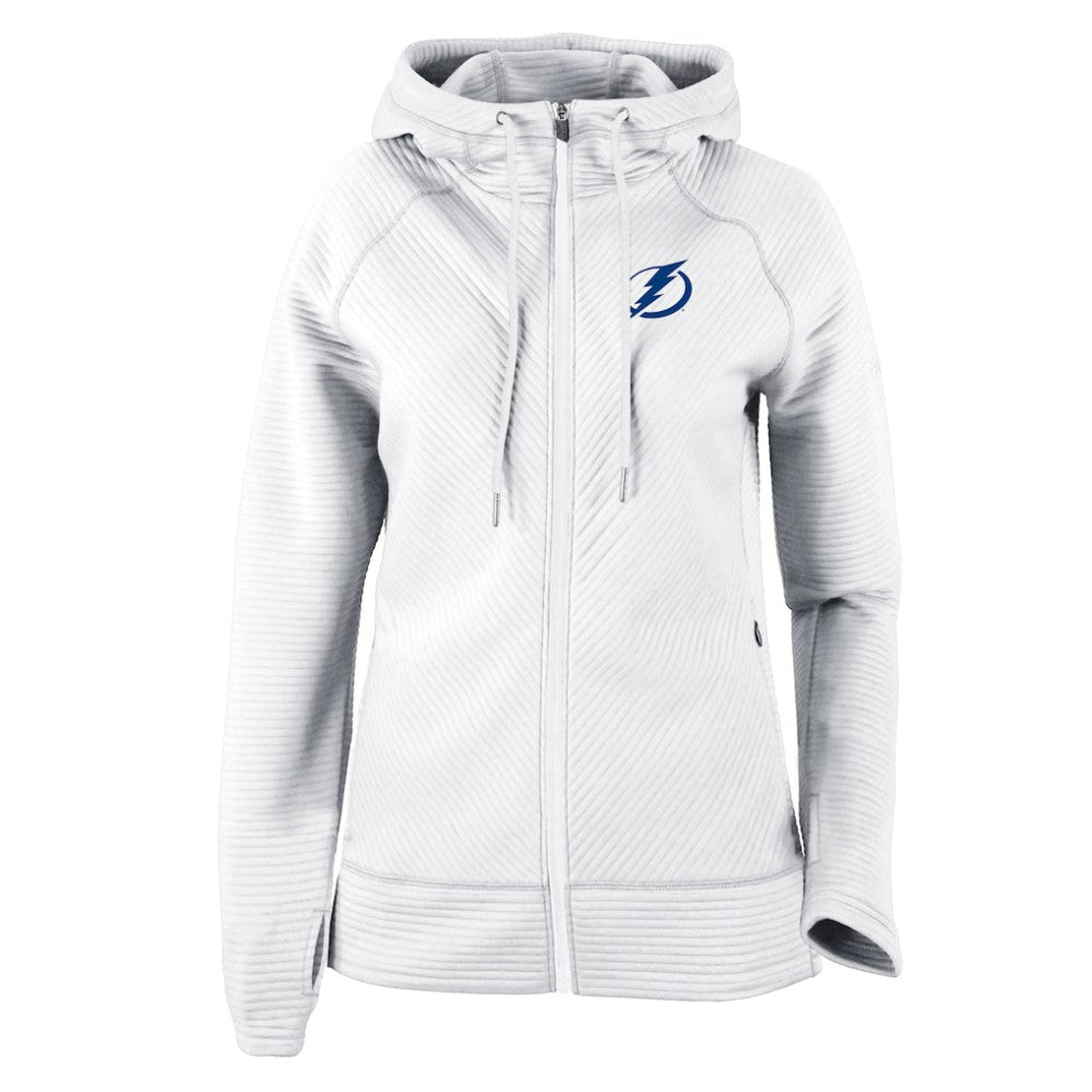 Tampa Bay Lightning Columbia Women's Omni-Wick Pack It Up Full-Zip Jacket White