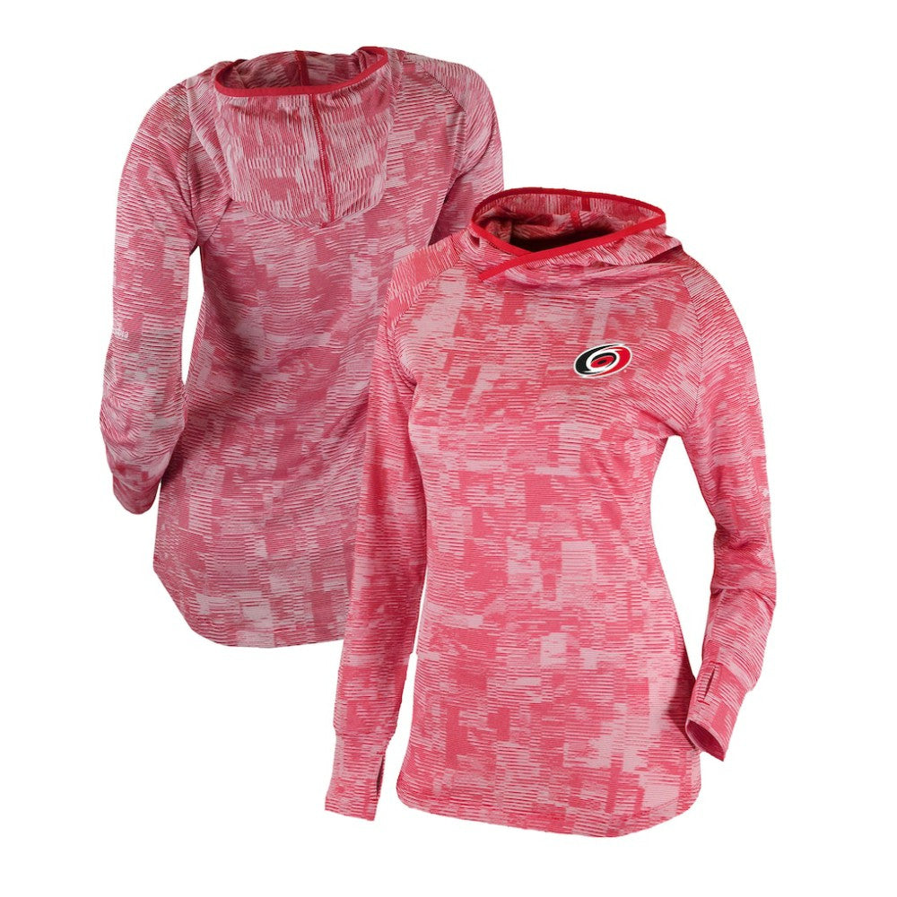 Carolina Hurricanes Columbia Women's Omni-Wick Sunday Ball Pullover Hoodie Red