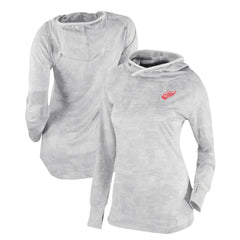 Detroit Red Wings Columbia Women's Omni-Wick Sunday Ball Pullover Hoodie White
