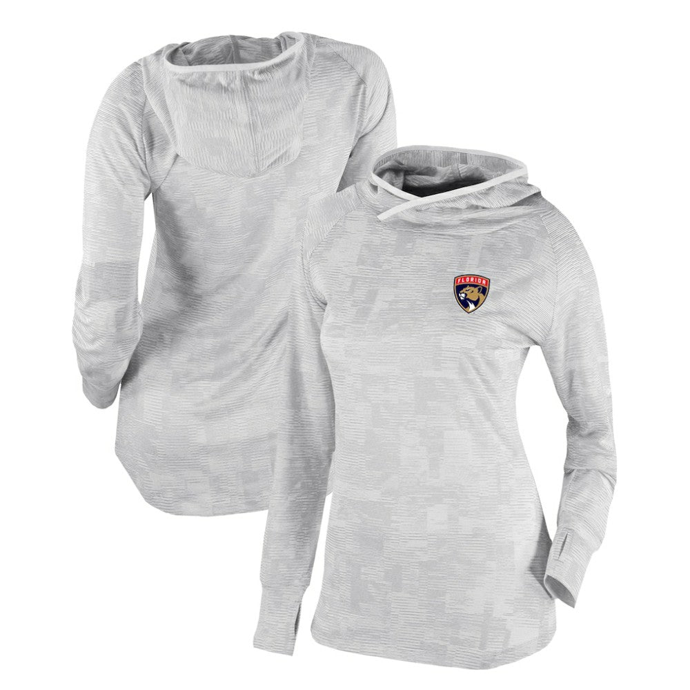 Florida Panthers Columbia Women's Omni-Wick Sunday Ball Pullover Hoodie White
