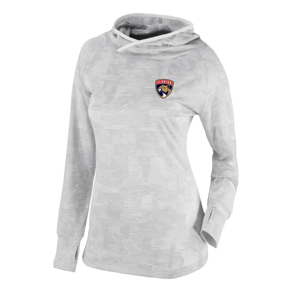 Florida Panthers Columbia Women's Omni-Wick Sunday Ball Pullover Hoodie White