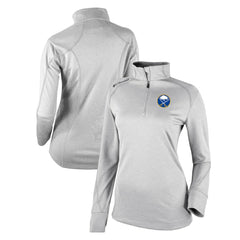 Buffalo Sabres Columbia Women's Omni-Wick Shotgun 2.0 Quarter-Zip Pullover Top White