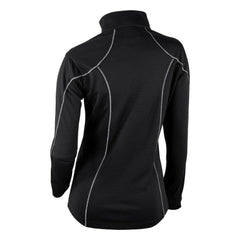 Chicago Blackhawks Columbia Women's Omni-Wick Shotgun 2.0 Quarter-Zip Pullover Top Black