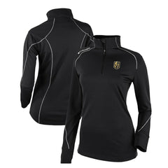 Vegas Golden Knights Columbia Women's Omni-Wick Shotgun 2.0 Quarter-Zip Pullover Top Black