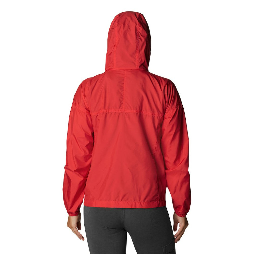Detroit Red Wings Columbia Women's Flash Challenger Full-Zip Windbreaker Jacket Red