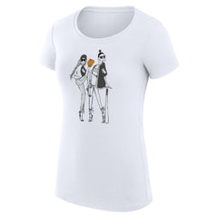 Chicago White Sox G-III 4Her by Carl Banks Women's Super-Slim Fit Lightweight Baseball Girls T-Shirt White