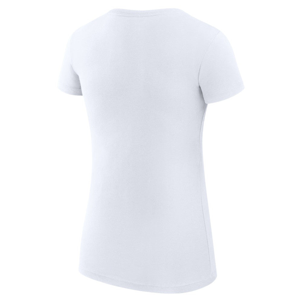 Minnesota Twins G-III 4Her by Carl Banks Women's Super-Slim Fit Lightweight Baseball Girls T-Shirt White