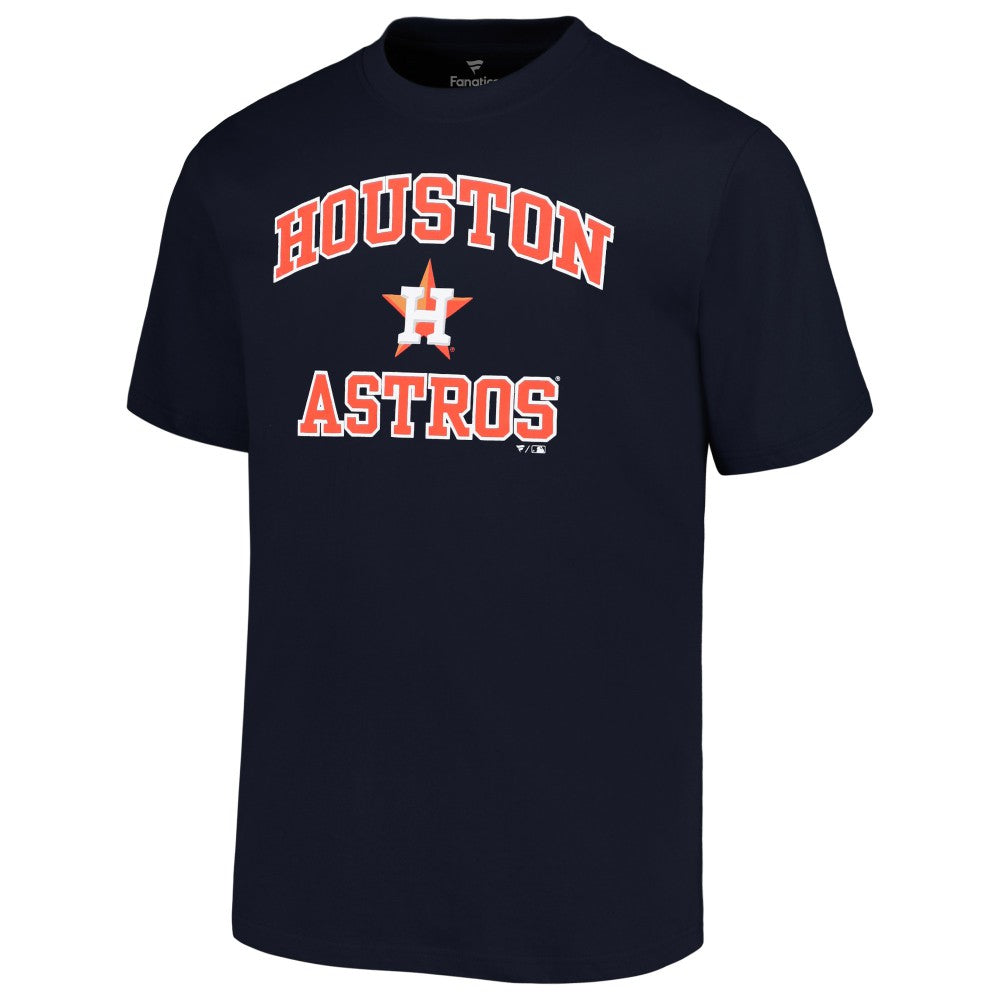 Houston Astros Profile Big & Tall Heart & Soul T-Shirt Navy