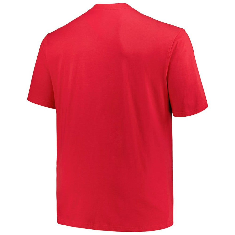 St. Louis Cardinals Profile Big & Tall Heart & Soul T-Shirt Red