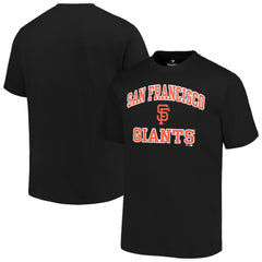 San Francisco Giants Profile Big & Tall Heart & Soul T-Shirt Black