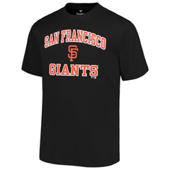 San Francisco Giants Profile Big & Tall Heart & Soul T-Shirt Black