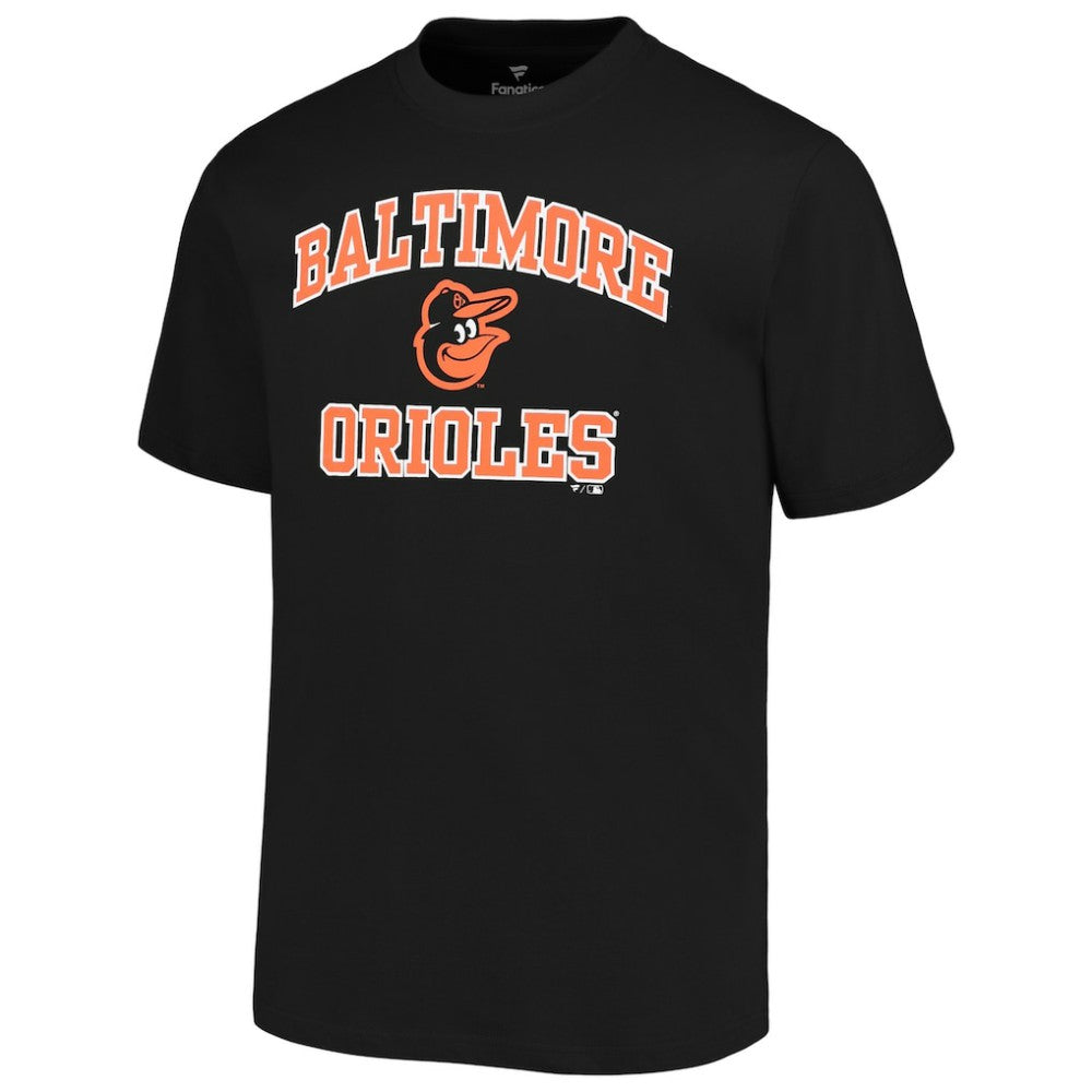 Baltimore Orioles Profile Big & Tall Heart & Soul T-Shirt Black