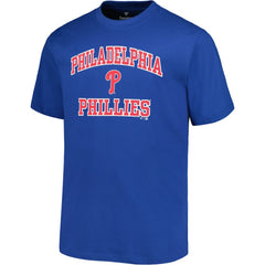 Philadelphia Phillies Profile Big & Tall Heart & Soul T-Shirt Royal