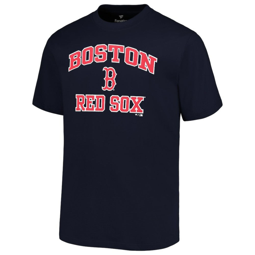 Boston Red Sox Profile Big & Tall Heart & Soul T-Shirt Navy