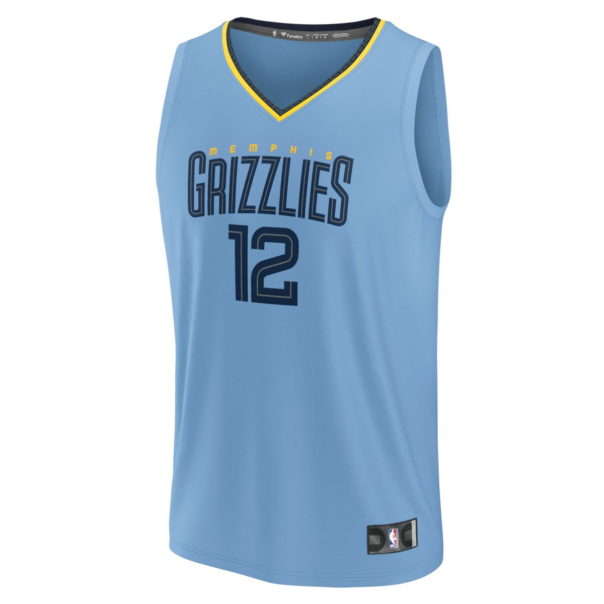 Ja Morant Memphis Grizzlies Youth Fast Break Replica Player Jersey - Statement Edition - Light Blue
