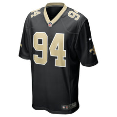 Cameron Jordan New Orleans Saints Team Game Jersey - Black