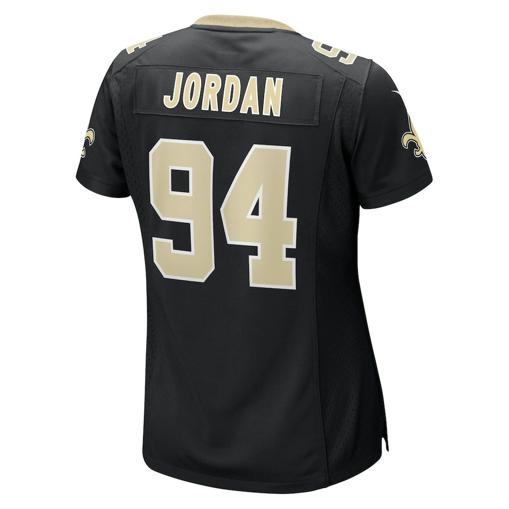 Cameron Jordan New Orleans Saints Women's Team Game Jersey - Black
