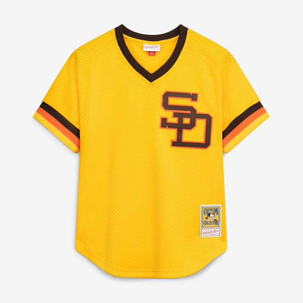 Tony Gwynn San Diego Padres Authentic Batting Practice Jersey Gold | Mitchell & Ness