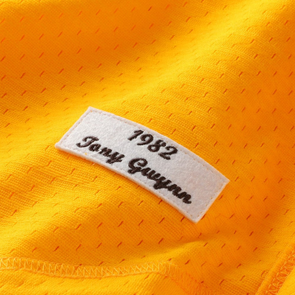 Tony Gwynn San Diego Padres Authentic Batting Practice Jersey Gold | Mitchell & Ness