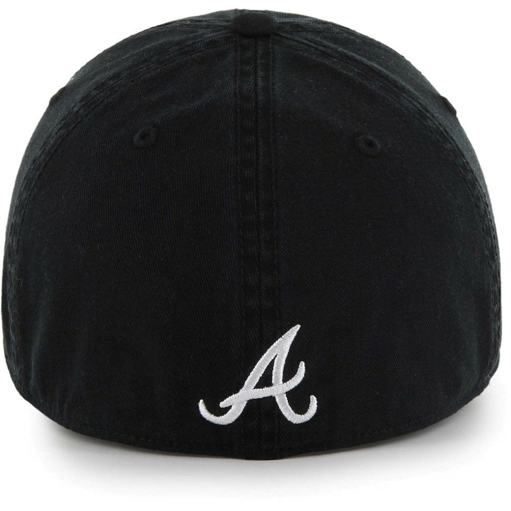 Atlanta Braves Crosstown Classic Franchise Fitted Hat Black | 47 brand