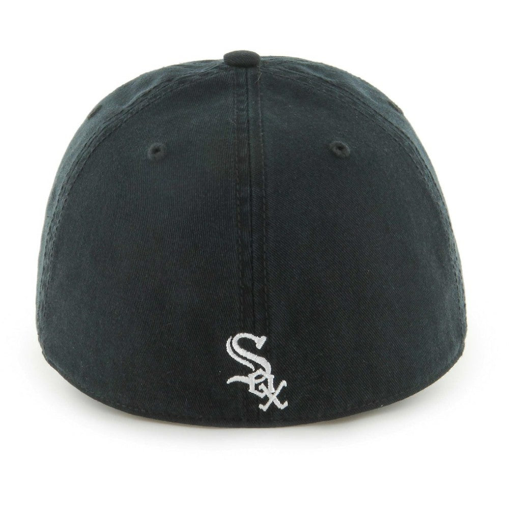 Chicago White Sox Crosstown Classic Franchise Fitted Hat Black | 47 brand