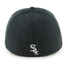 Chicago White Sox Crosstown Classic Franchise Fitted Hat Black | 47 brand