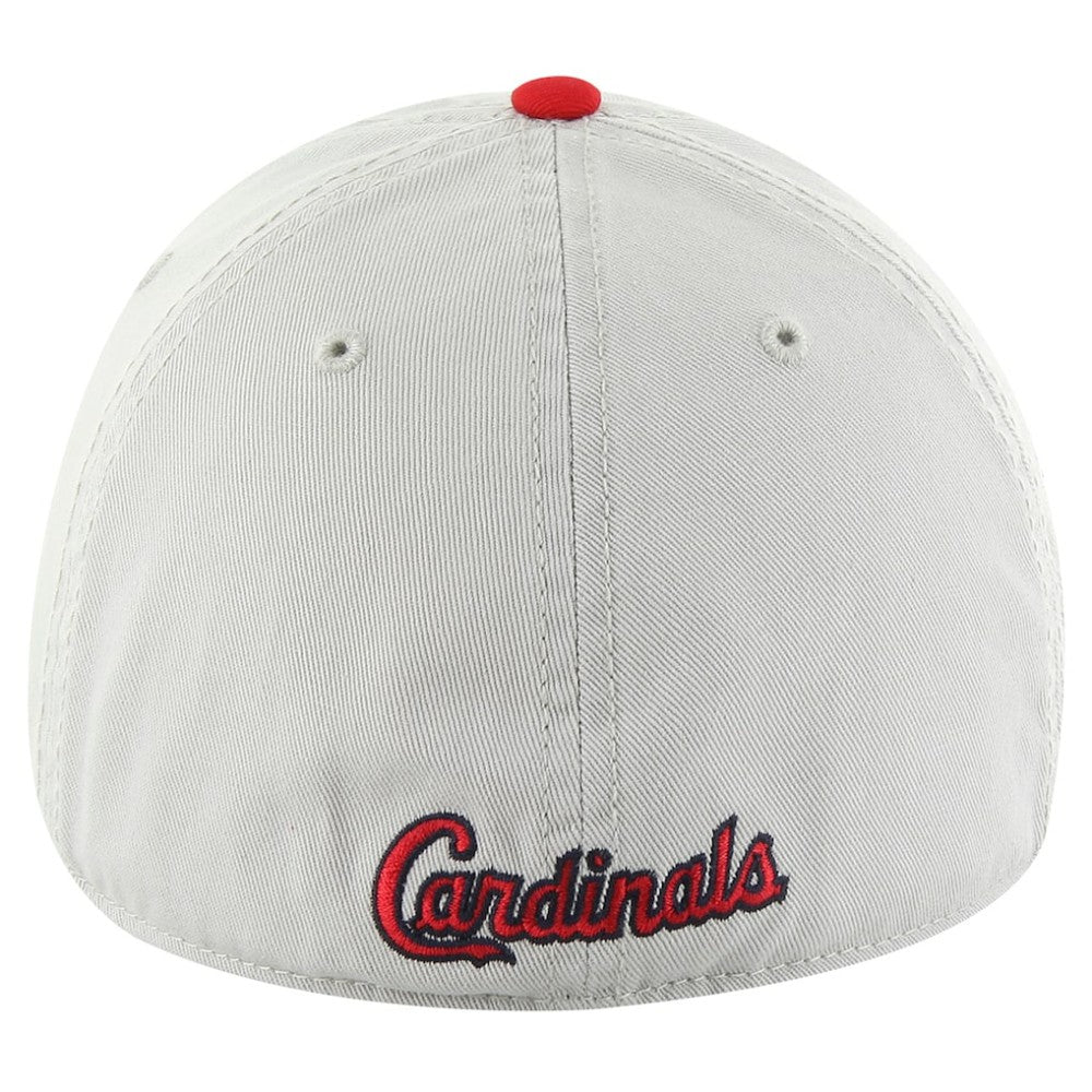 St. Louis Cardinals Sure Shot Classic Franchise Fitted Hat Gray/Red | 47 brand