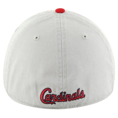 St. Louis Cardinals Sure Shot Classic Franchise Fitted Hat Gray/Red | 47 brand