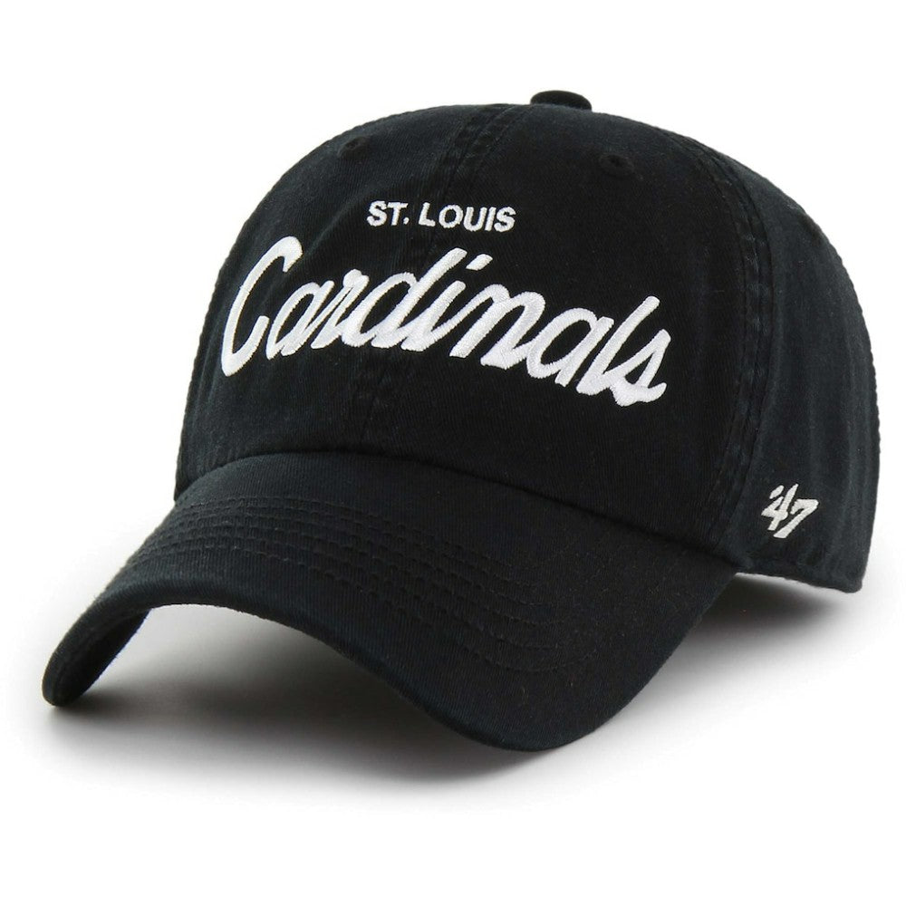 St. Louis Cardinals Crosstown Classic Franchise Fitted Hat Black | 47 brand