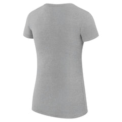 Cincinnati Reds G-III 4Her by Carl Banks Women's Super-Slim Fit Lightweight City Graphic T-Shirt Heather Gray