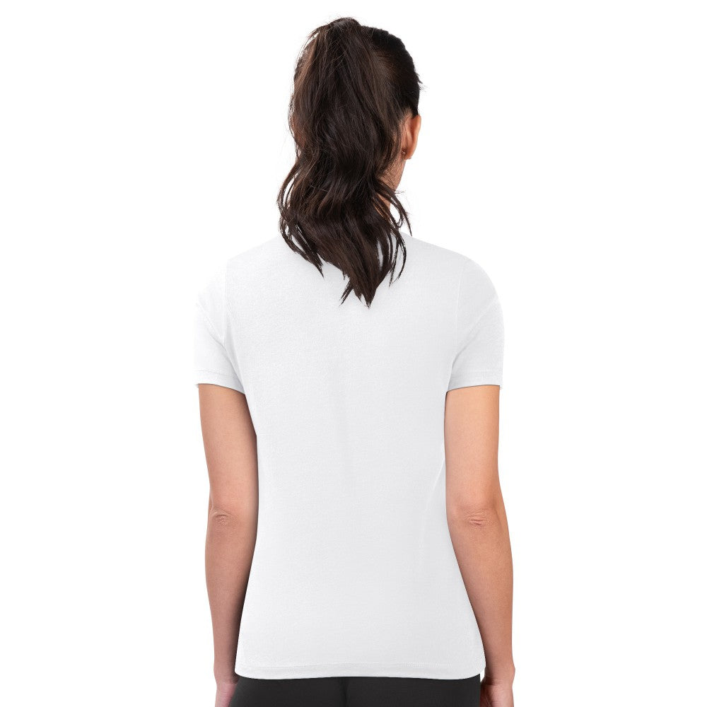Cincinnati Reds G-III 4Her by Carl Banks Women's Super-Slim Fit Lightweight City Graphic T-Shirt White