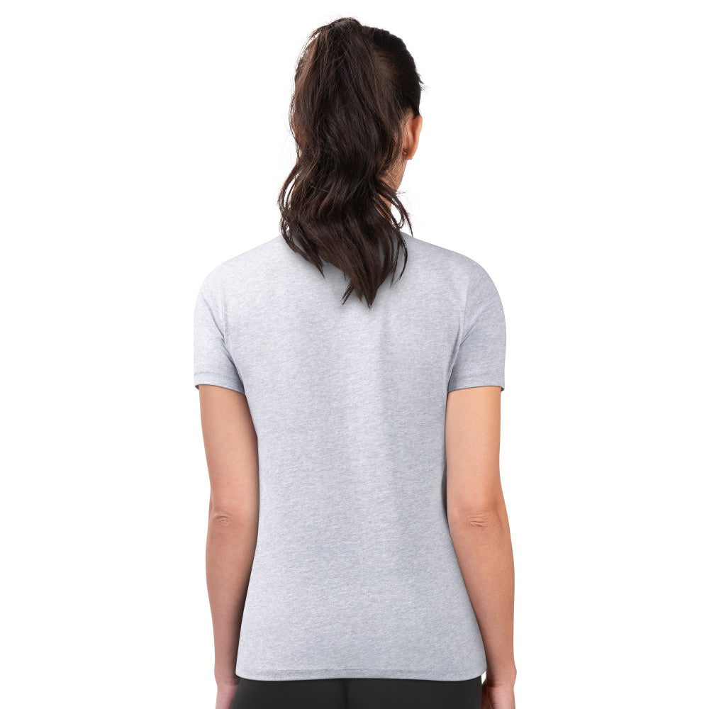 Kansas City Royals G-III 4Her by Carl Banks Women's Super-Slim Fit Lightweight City Graphic T-Shirt Heather Gray