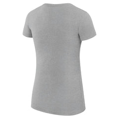 Minnesota Twins G-III 4Her by Carl Banks Women's Super-Slim Fit Lightweight City Graphic T-Shirt Heather Gray