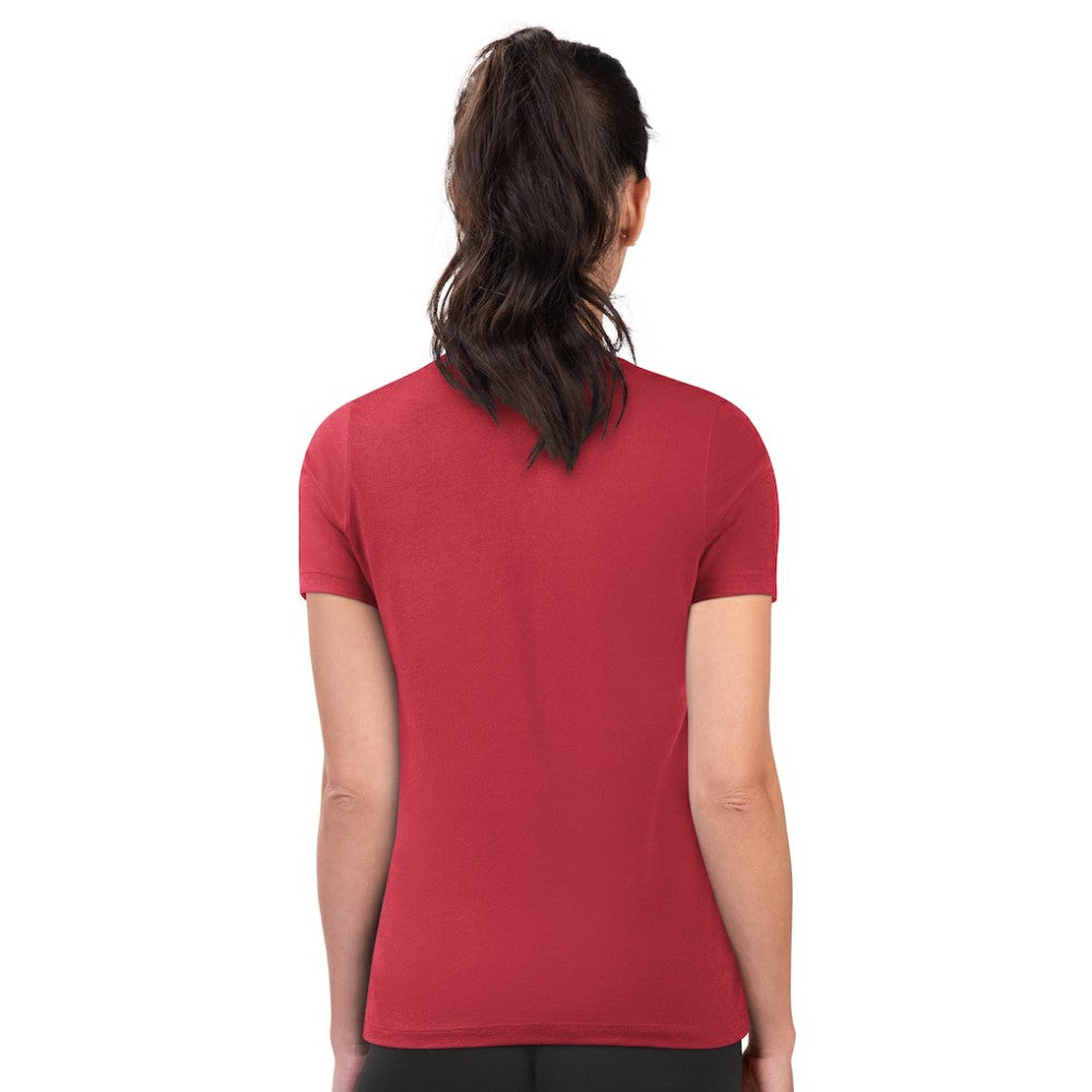 Philadelphia Phillies G-III 4Her by Carl Banks Women's Super-Slim Fit Lightweight City Graphic T-Shirt Red