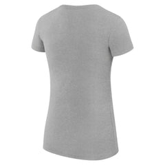 Pittsburgh Pirates G-III 4Her by Carl Banks Women's Super-Slim Fit Lightweight City Graphic T-Shirt Heather Gray