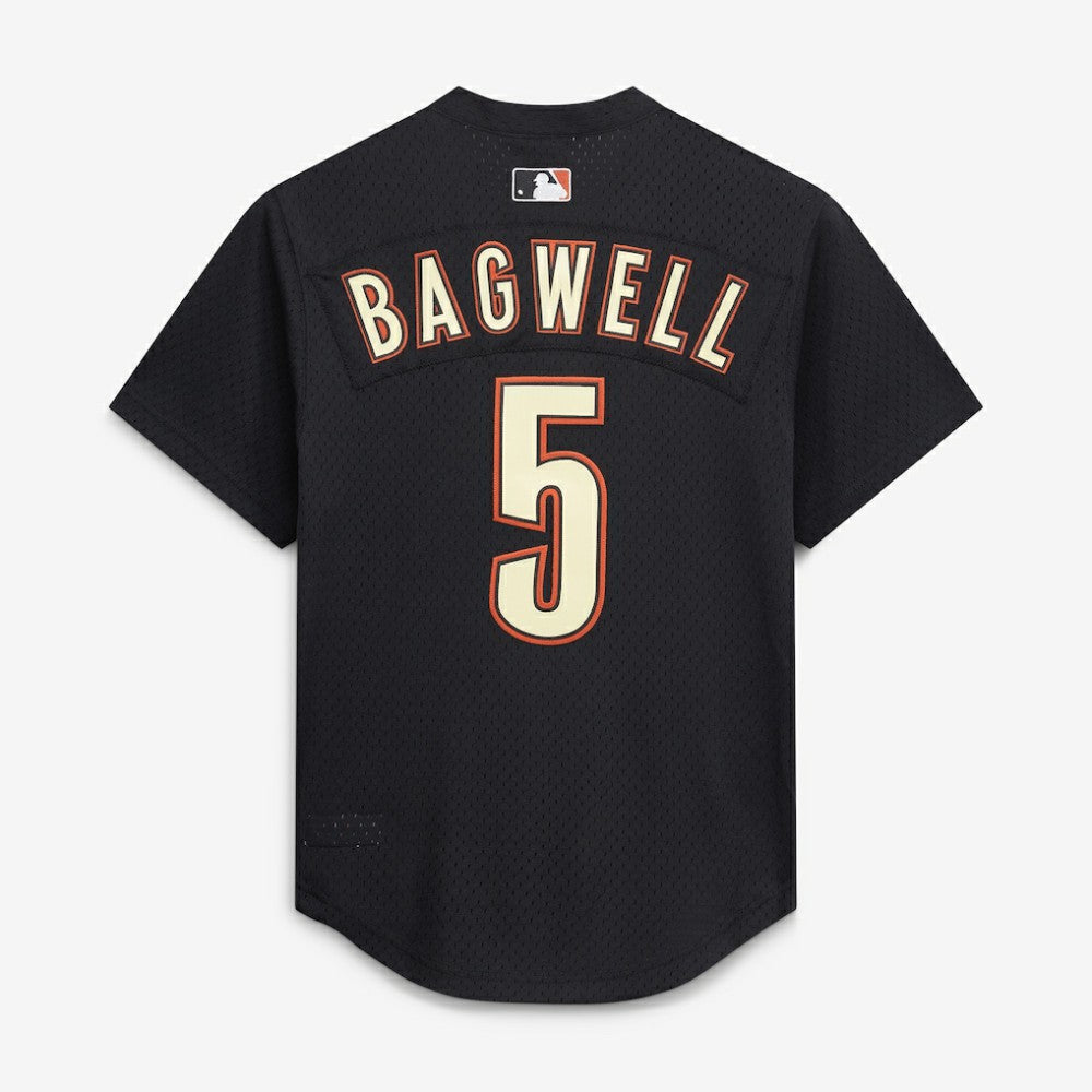 Jeff Bagwell Houston Astros Authentic Batting Practice Jersey Black | Mitchell & Ness